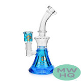 Tsunami Premium Curved Neck Edition Freezable Glycerine Water Pipe With Inline Perc - 440 Grams - 9 Inches