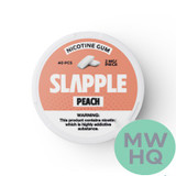 Slapple Nicotine Gum - 40 Pieces Per Can - Pack of 5 Cans