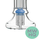 BoroTech Pillar Glass Bong Water Pipe Beaker Base With Tree Perc Designed By Calibear - 500 Grams - 12 Inches [GB239]