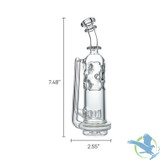 Bomb E-Rig Glass Top Water Pipe Attachment - Max