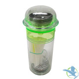 Zebra Smoke Cup Single Hose Hookah With LED Lights - Assorted Colors