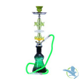 Zebra Smoke Stacy 22 Inch Double Hose Hookah - Assorted Colors