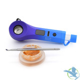 ELF Hardware CannDab VV Preheat Concentrate Vaporizer With LED Screen & USB-C Cable