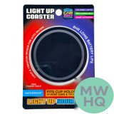 Car Vibez LED Light Up Coaster Waterproof With USB Cable - Display of 4 [41678]