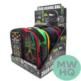 Smokezilla Zilla Locking Bag With Smell Proof Technology & Combination Lock - Assorted Designs - Display of 6 [23823]