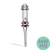 Wulf Mods Spike Nectar Collector Dab Straw - 6 Inches - Assorted Colors - Display of 15