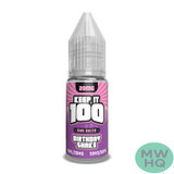Keep It 100 Bar Salts Nicotine Salt E-Liquid 10ML - Display of 10