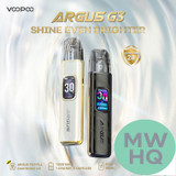 VooPoo Argus G3 1500mAh Pod System Starter Kit With 2 x 3ML Refillable Argus Top Fill Cartridge V2 Pod