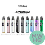 VooPoo Argus G3 1500mAh Pod System Starter Kit With 2 x 3ML Refillable Argus Top Fill Cartridge V2 Pod