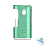 STNR PWRHAUS 950mAh Sub-Ohm Cart Battery Device With LED Screen - Tiffany Blue/White
