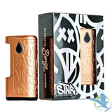 STNR PWRHAUS 950mAh Sub-Ohm Cart Battery Device With LED Screen - Rose Gold/Black