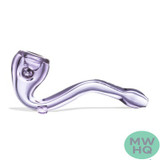 Wulf Mods Curv Sherlock Hand Pipe - 5 Inches - Assorted Colors - Display of 15