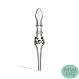 Wulf Mods Rail Nectar Collector Dab Straw - 6 Inches - Assorted Colors - Display of 15