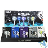 Wulf Mods Gavel Spoon Hand Pipe - 3.5 Inches - Assorted Colors - Display of 15