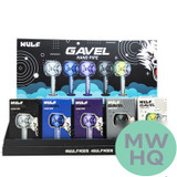 Wulf Mods Gavel Spoon Hand Pipe - 3.5 Inches - Assorted Colors - Display of 15