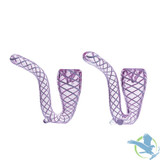 Shadow Glass Swirl Hand Pipe Sherlock - 90 Grams - 4 Inches - Assorted Colors [SGH-039]