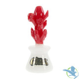 Gliizy Bonsai Glass Hand Pipe - 90 Grams - 4 Inches - Red