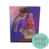 Gliizy Vialpuffer Mini Beaker Glycerin Glass Water Pipe - 125 Grams - 4 Inches