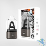 Lookah Octopus 600mAh VV Preheat Mini Dab Rig Vaporizer With Automatic Temperature Control - Gray