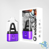 Lookah Octopus 600mAh VV Preheat Mini Dab Rig Vaporizer With Automatic Temperature Control - Purple