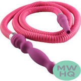 Pharaohs Silk 70 Inch Leather Wrapped Hookah Hose