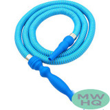 Pharaohs Silk 70 Inch Leather Wrapped Hookah Hose