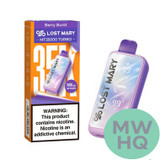 LOST MARY MT35000 Turbo 18ML 35K Puffs Disposable Device With Dual Mode & Digital Screen - Display of 5