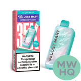 LOST MARY MT35000 Turbo 18ML 35K Puffs Disposable Device With Dual Mode & Digital Screen - Display of 5