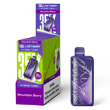 LOST MARY MT35000 Turbo 18ML 35K Puffs Disposable Device With Dual Mode & Digital Screen - Display of 5 - Mountain Berry
