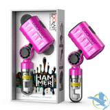 Lookah Hammer 950mAh Portable Enail Banger Dab Rig Vaporizer With LED Screen - Pink