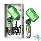 Lookah Hammer 950mAh Portable Enail Banger Dab Rig Vaporizer With LED Screen - Green