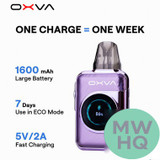OXVA XLIM SQ Pro 2 1600mAh Pod System Starter Kit With 2 x 2ML Refillable XLIM Top Fill Cartridge Pod