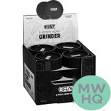 GRAV Hemp Plastic Grinder - 2.5 Inches - 2 Part - Display of 16