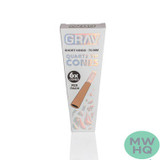 GRAV Short Kings Pre-Rolled Cones With Quartz Glass Tips - Pack of 6 - Display of 16 Packs
