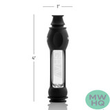 GRAV Glass Octo-Taster Chillum Hand Pipe With Silicone Skin - 16MM - Display of 15