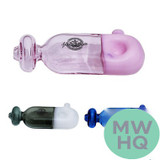 Shadow Glass Capsule Hand Pipe Spoon - 90 Grams - 5.5 Inches - Assorted Colors [SGH-041]