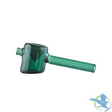 The Kind Glass Cheech Borosilicate Hand Pipe - 4 Inches - 50 Grams - Lake Green