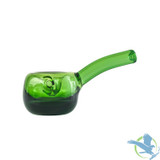 The Kind Glass Buddha Borosilicate Hand Pipe - 4 Inches - 70 Grams - Green