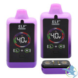 ELF Hardware Canndual Pro 650mAh Dual Cartridge Concealer Vape Battery - Assorted Colors - Display of 5