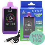 ELF Hardware Canndual Pro 650mAh Dual Cartridge Concealer Device Battery - Assorted Colors - Display of 5