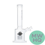 Shadow Glass Water Pipe Thick Base With Ice Catcher & Tree Perc - 1250 Grams - 15 Inches [SGB-012]