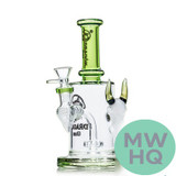 Dragon Glass Bull Water Pipe With Thick Base & Circ Perc - 490 Grams - 8.5 Inches - Assorted Colors [DGE-427]