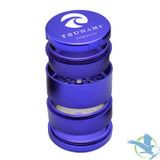 Tsunami Premium Micro Rounded Teeth Grinder - 5 Part - Blue