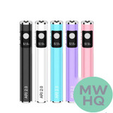 Yocan ARI 2.0 650mAh 510 VV Preheat Dab Pen Battery With OLED Screen - Display of 15
