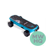 Wulf Mods Deck Skateboard 500mAh 510 Preheat VV Battery - Assorted Colors - Display of 9