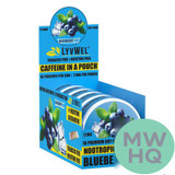 LyvWel Caffeine Nootropic Pouches - 16 Pouches Per Can - Pack of 5 Cans
