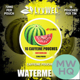 LyvWel Caffeine Nootropic Pouches - 16 Pouches Per Can - Pack of 5 Cans