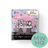 Blazy Susan Purize Cone Tip Adapter - 2ct Pack - Display of 10 Packs