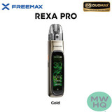 Freemax Rexa Pro 1300mAh Pod System Starter Kit With 2ML & 3ML Refillable Rexa Pods