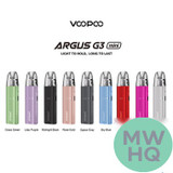 Voopoo Argus G3 Mini 1350mAh Pod System Starter Kit With Refillable 3ML Argus Top Fill Cartridge V2 Pod